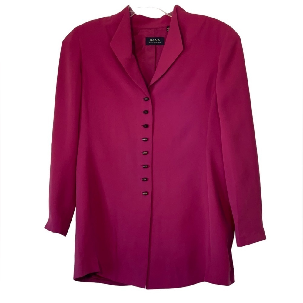 NWT - Dana Buchman Silk button up Blouse. Size 14 New old stock - Picture 5 of 9